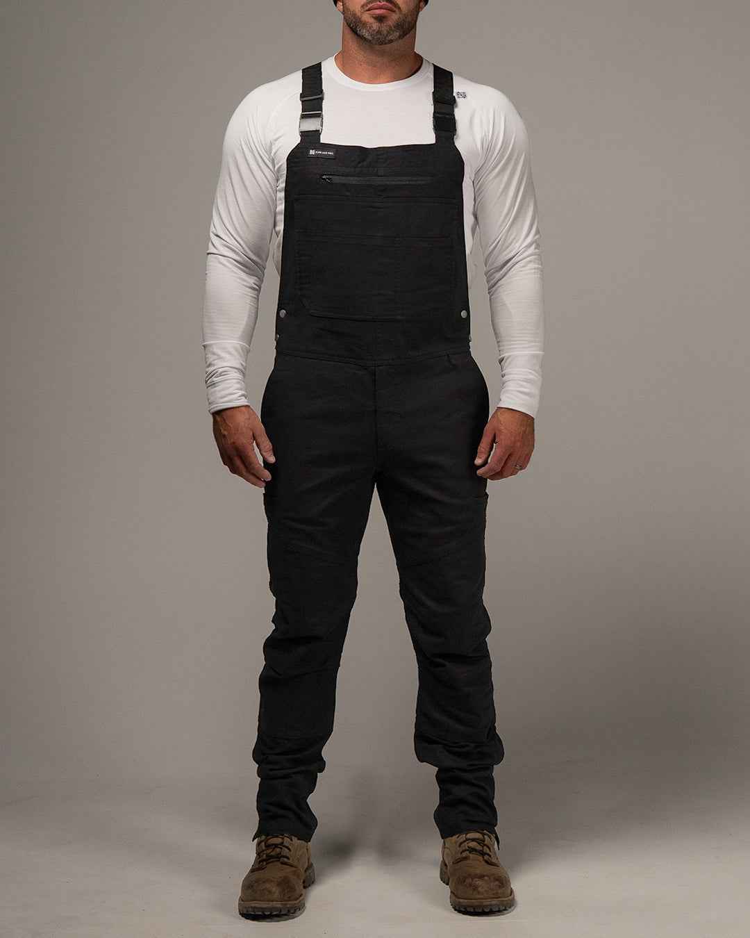 FOREVER OVERALLS - BLACK