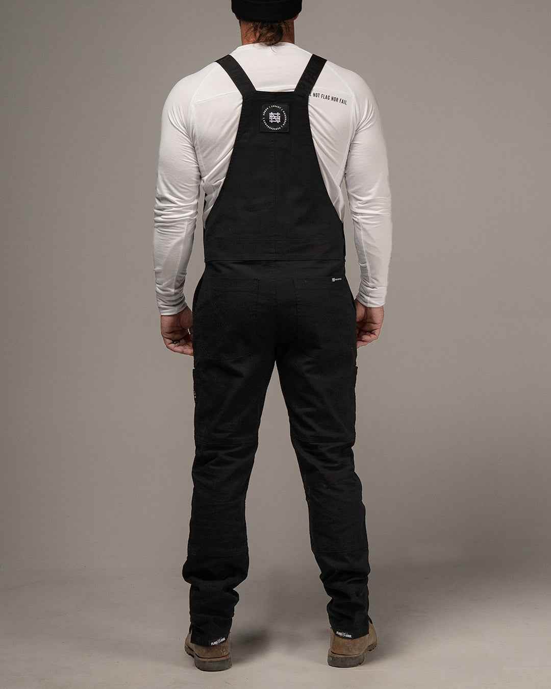 FOREVER OVERALLS - BLACK