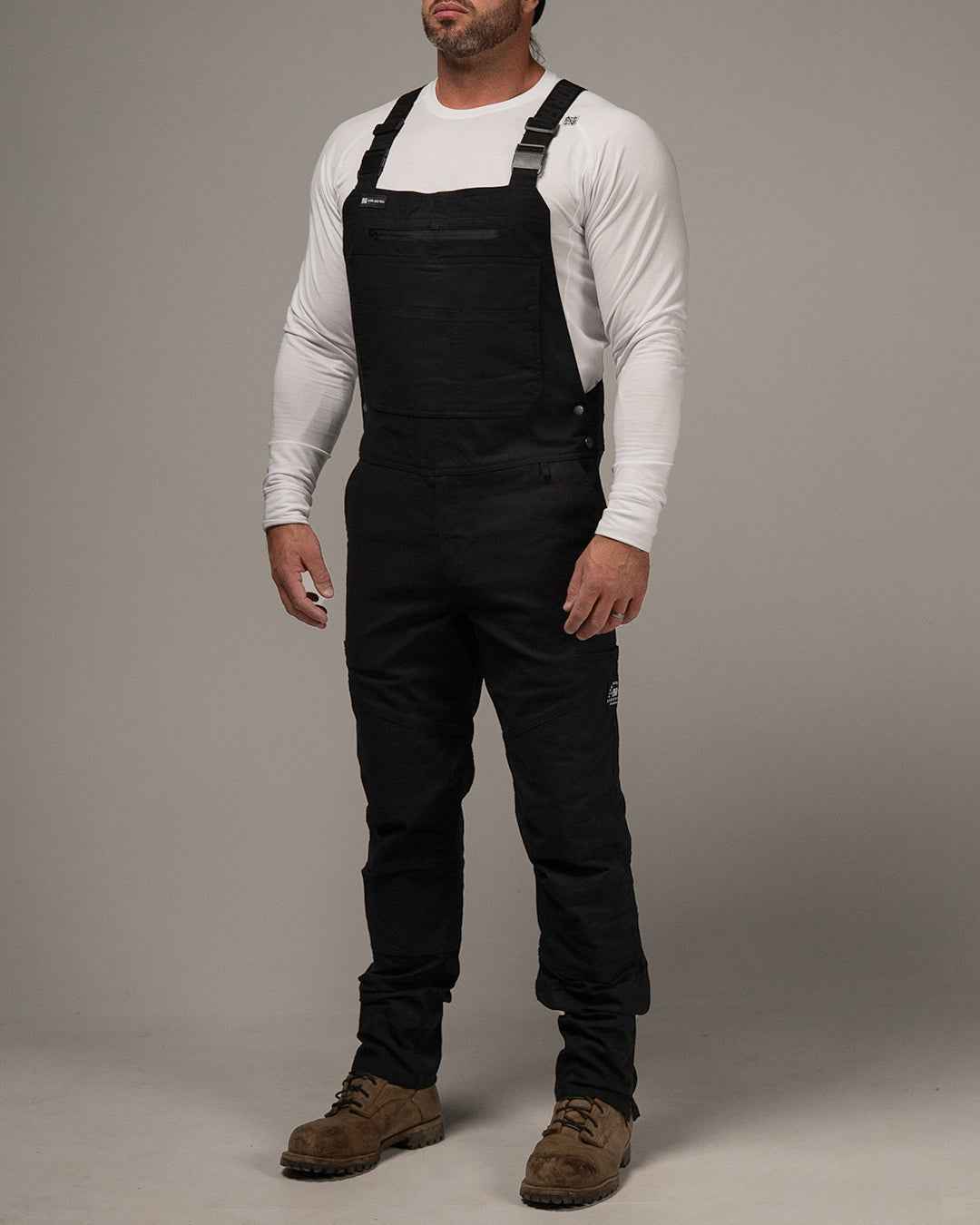 FOREVER OVERALLS - BLACK