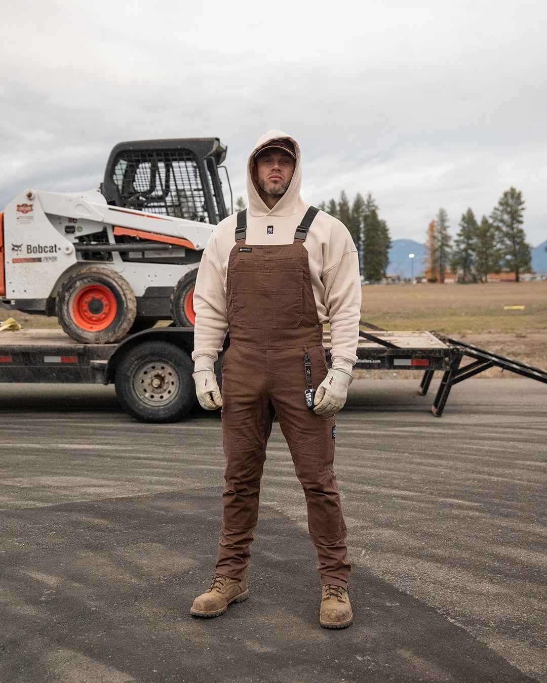 FOREVER OVERALLS - CHOCOLATE