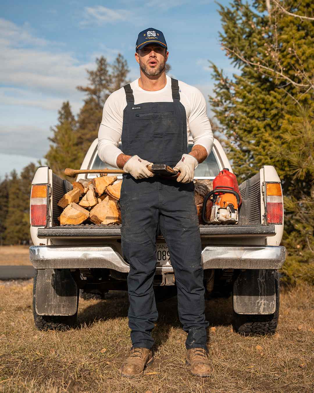 FOREVER OVERALLS - NAVY
