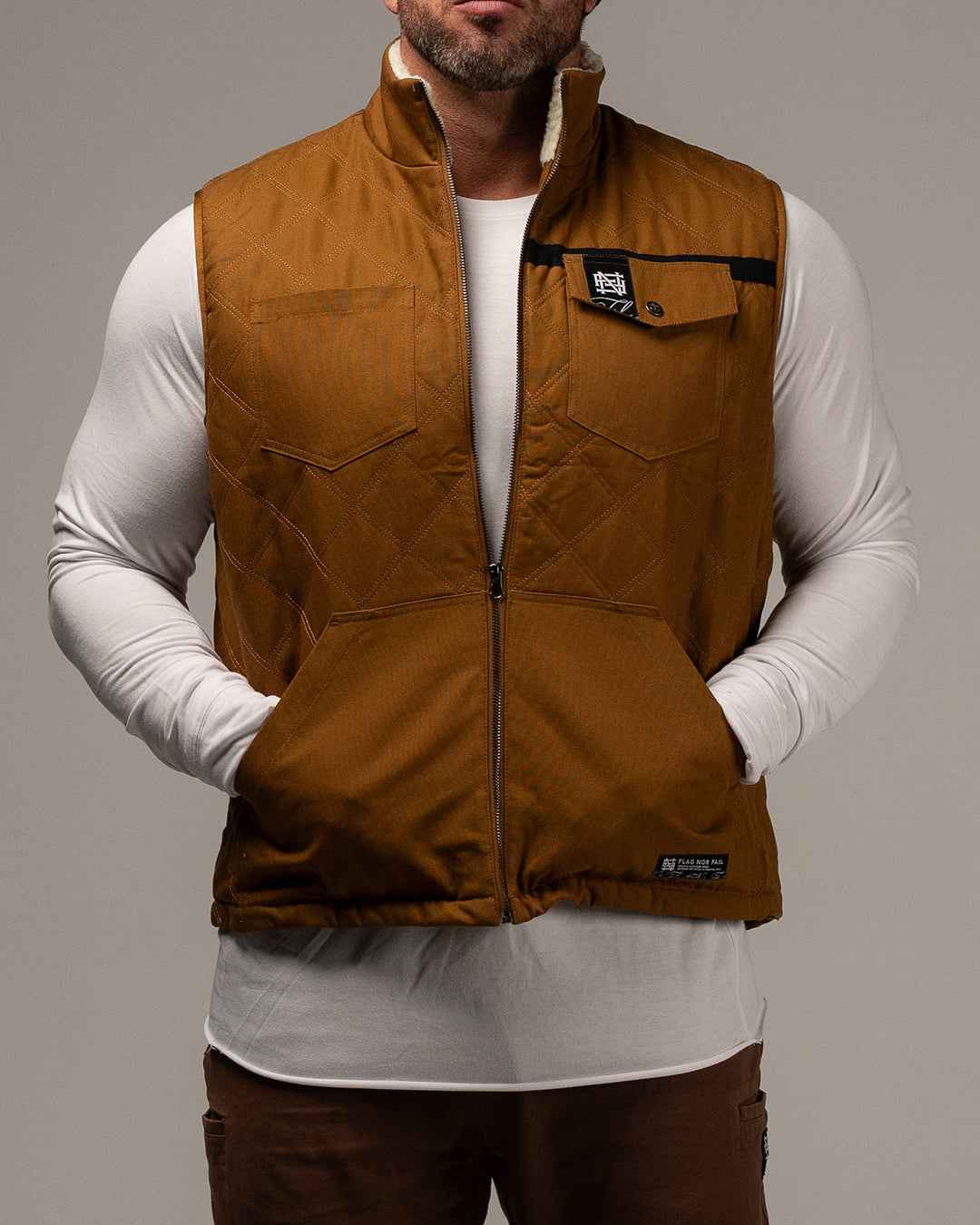 FOREVER VEST - TIMBER