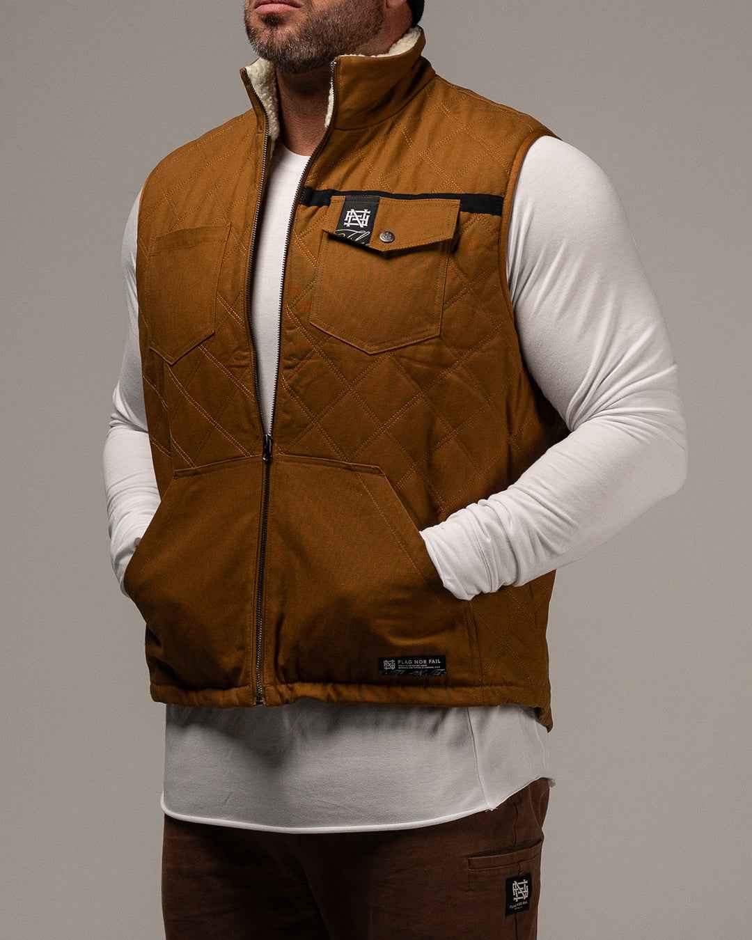 FOREVER VEST - TIMBER