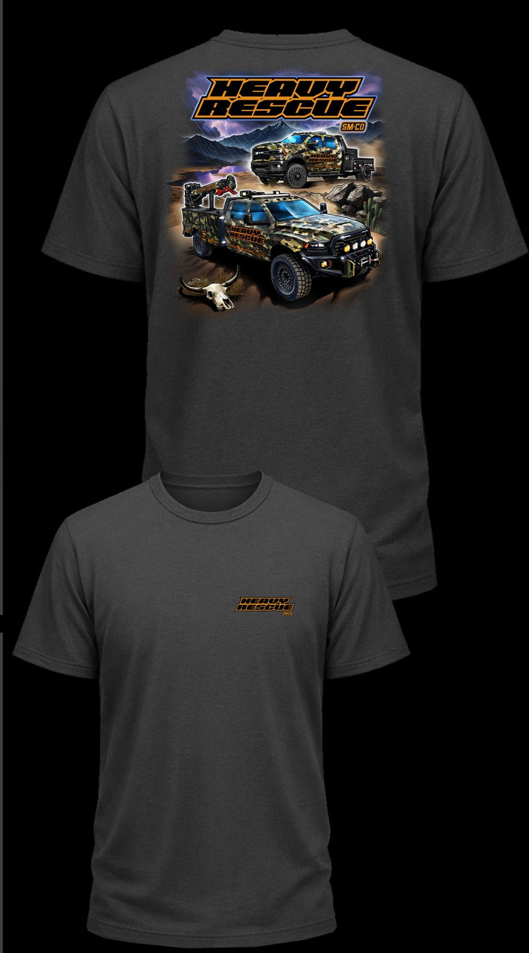 Heavy Rescue Service Truck T-Shirt
