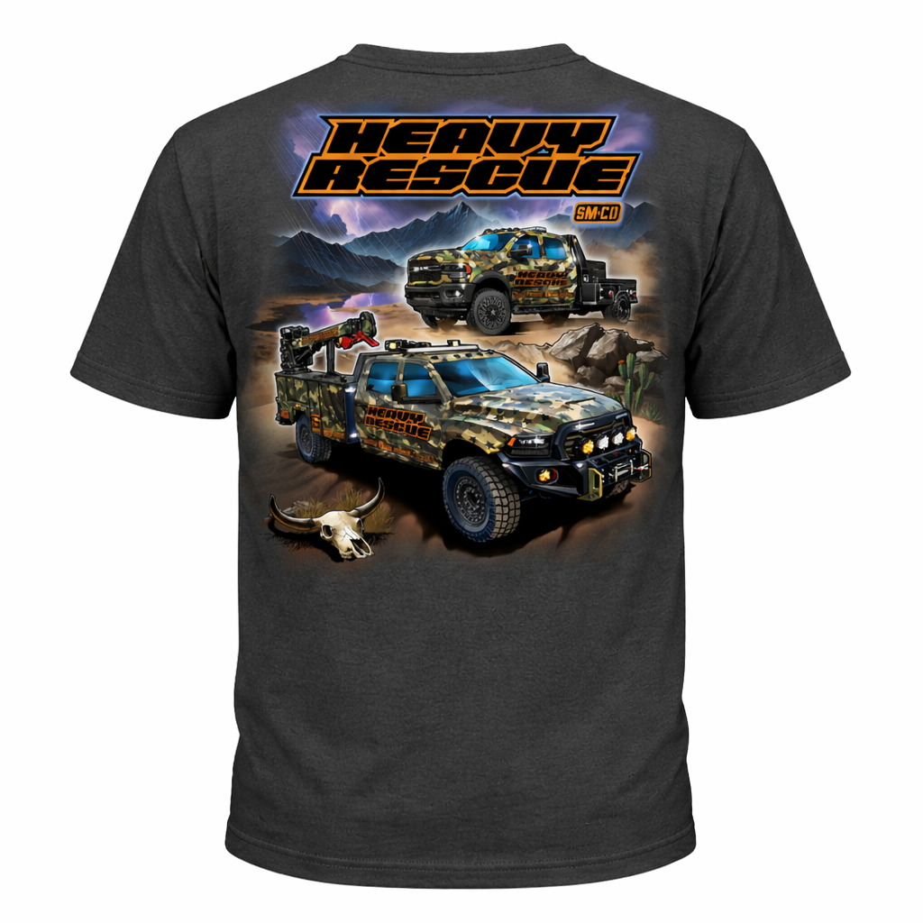 Heavy Rescue Service Truck T-Shirt