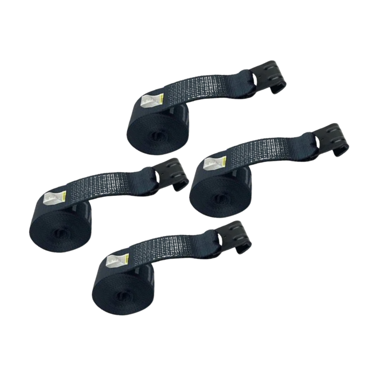 Wench Strap Flat Hook 4pk - 4" x 30'