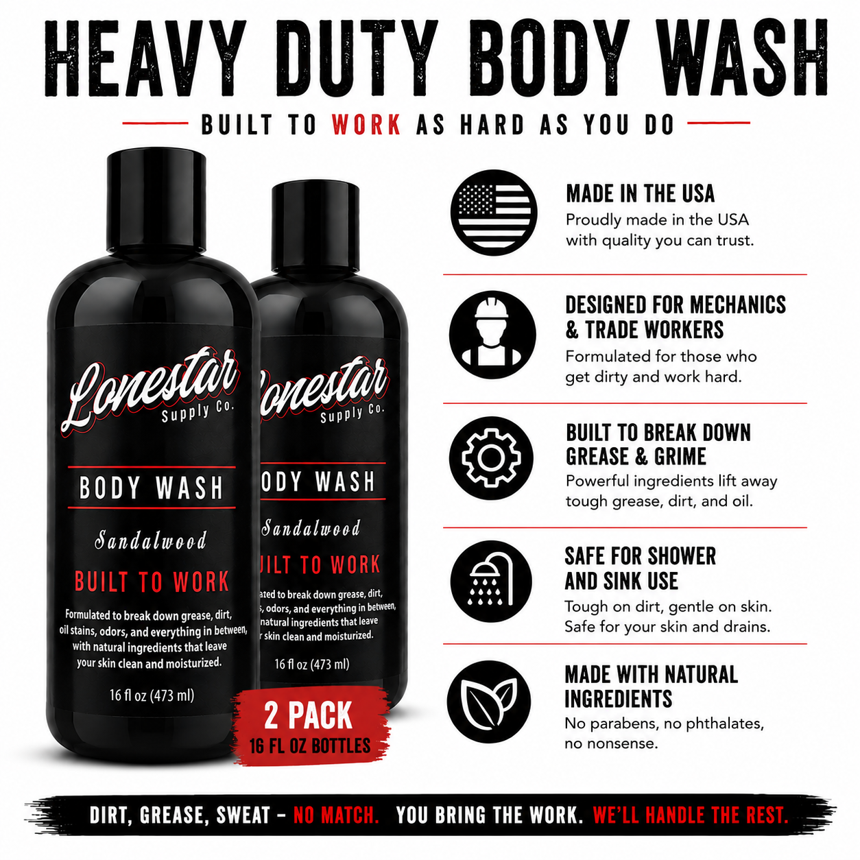 Heavy-Duty Body Wash 2-Pack