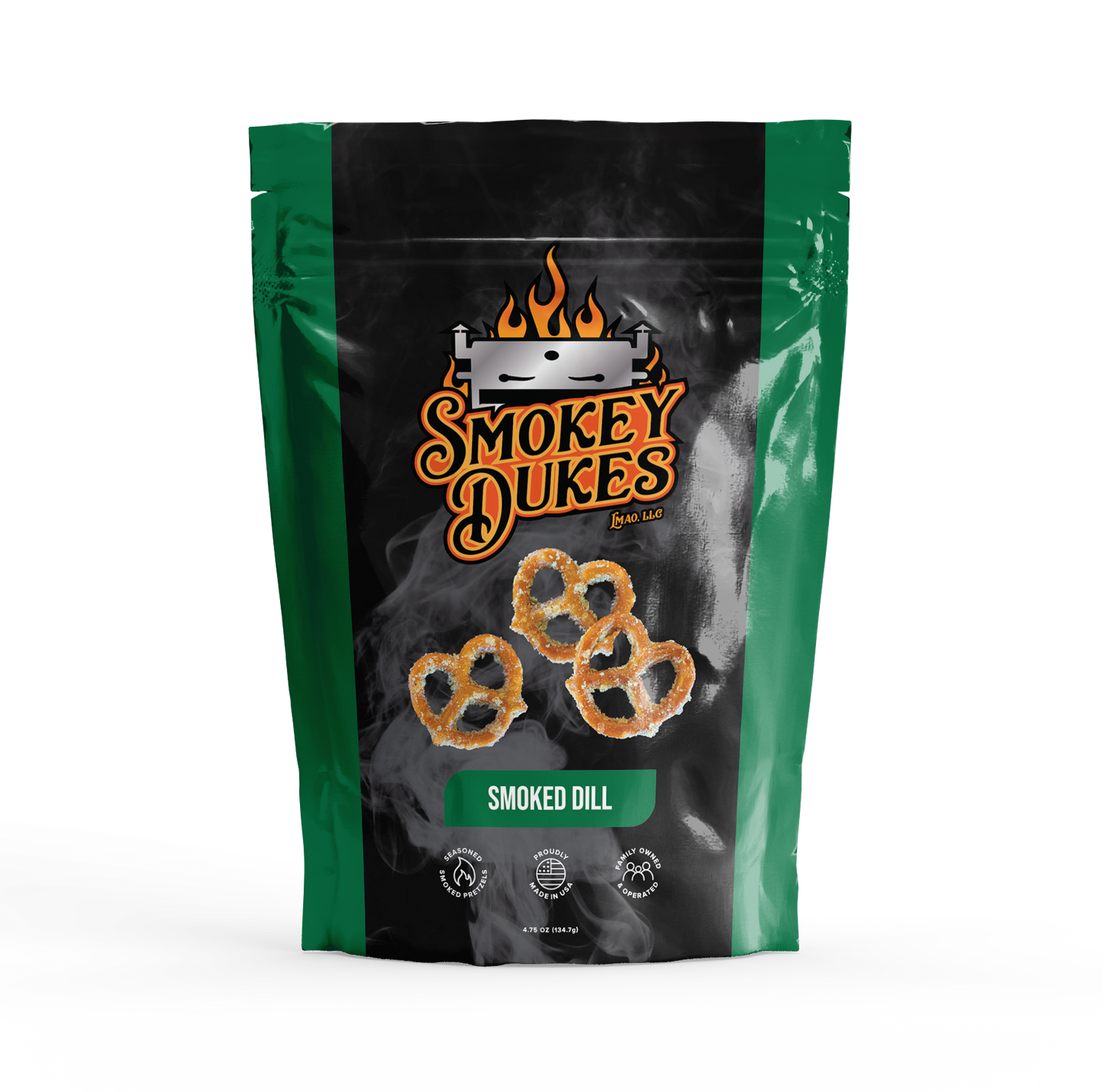 Smoked Dill Pretzels
