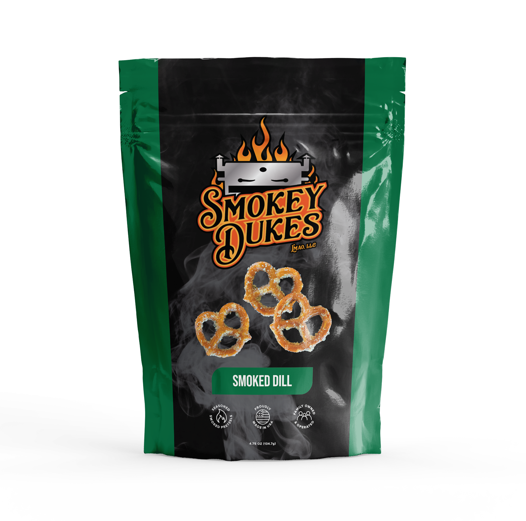 Smoked Dill Pretzels