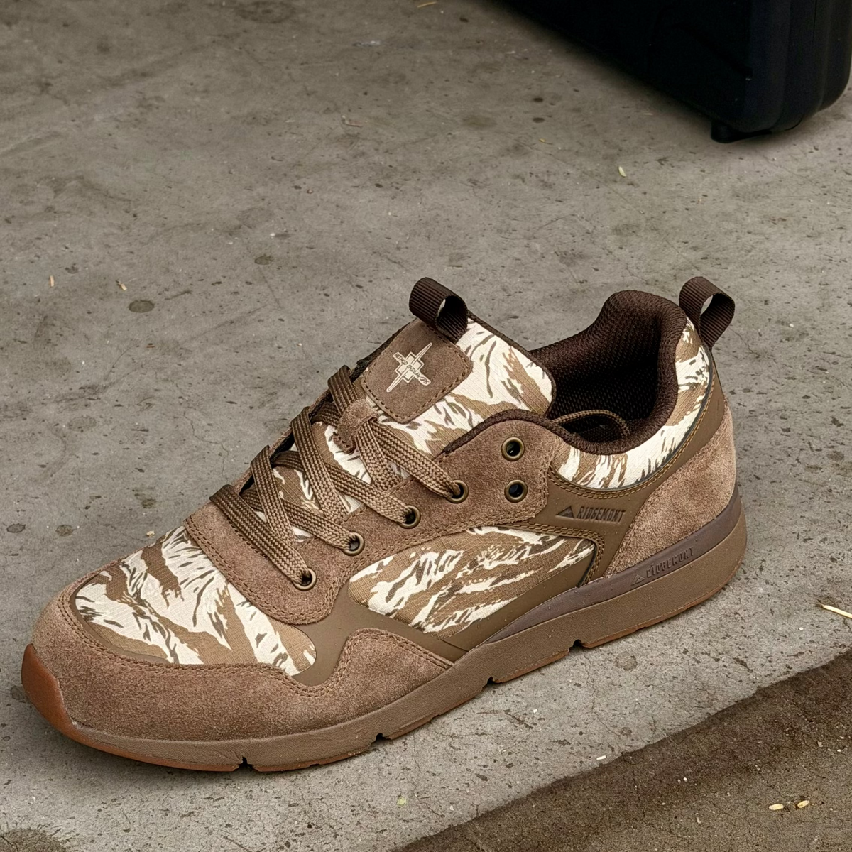 Method x Ridgemont Desert Tiger Collab Shoe