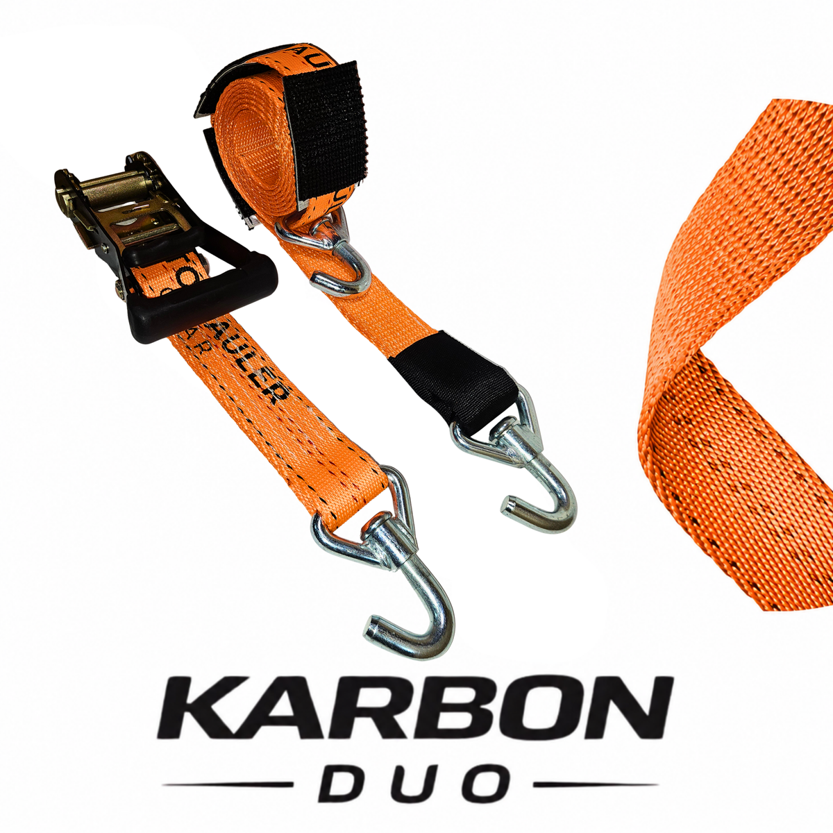 KARBON DUO™ 10' Ratchet Wheel Strap