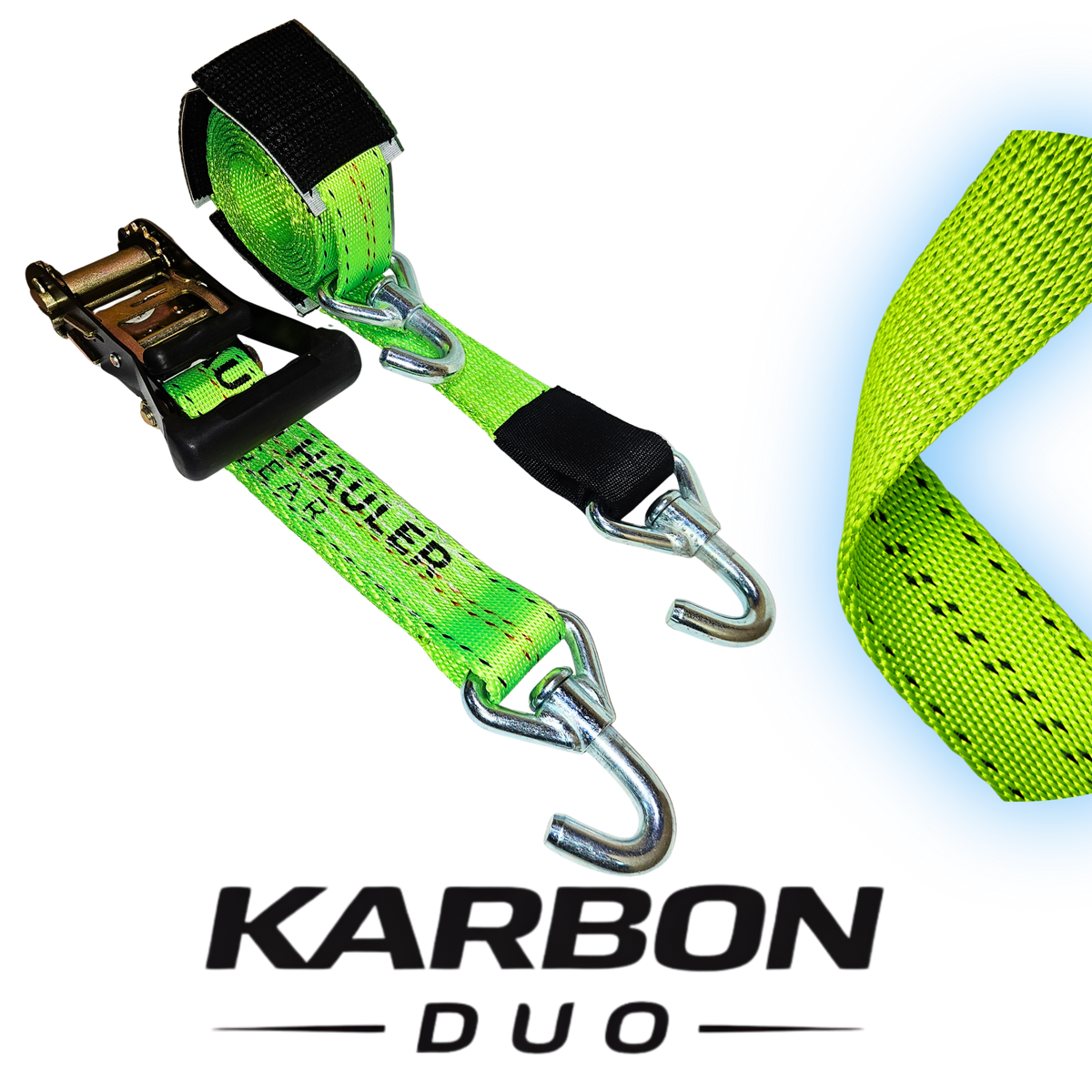 KARBON DUO™ 10' Ratchet Wheel Strap