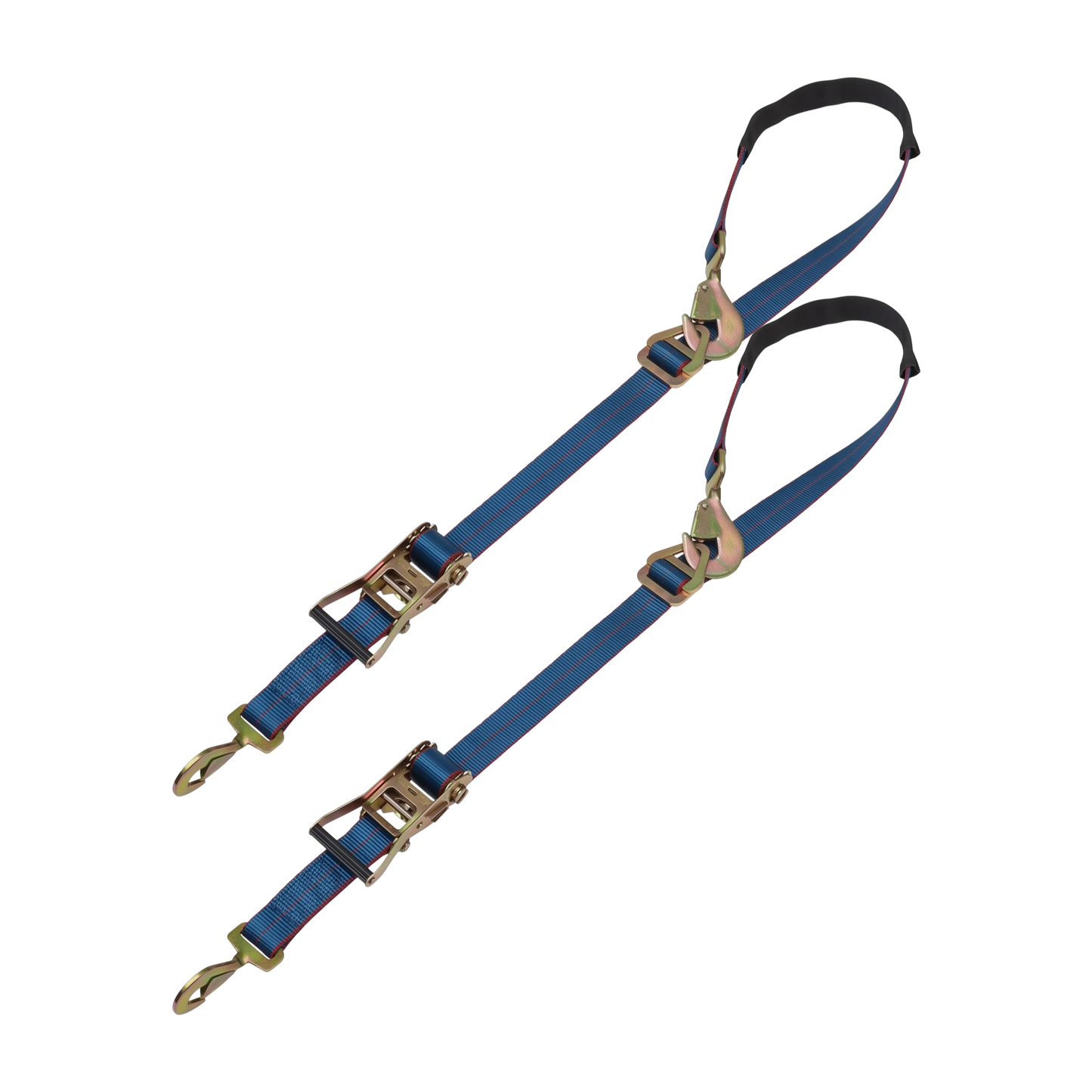 SecureTow Standard 2pk - Twisted Snap Hook Axle Strap