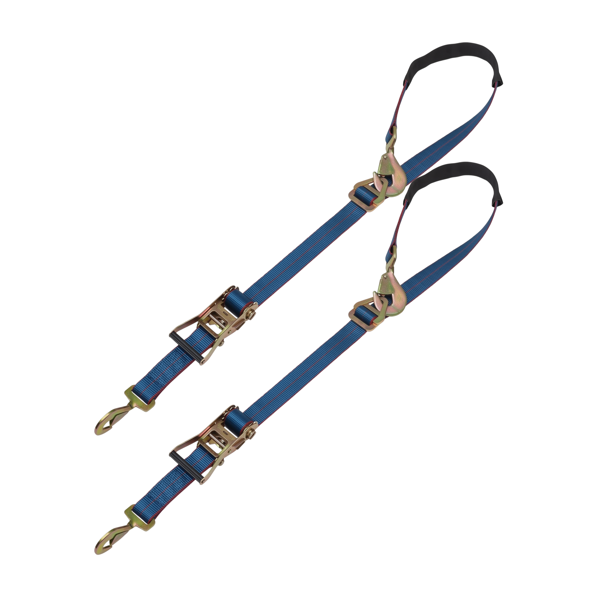 SecureTow Standard 2pk - Twisted Snap Hook Axle Strap