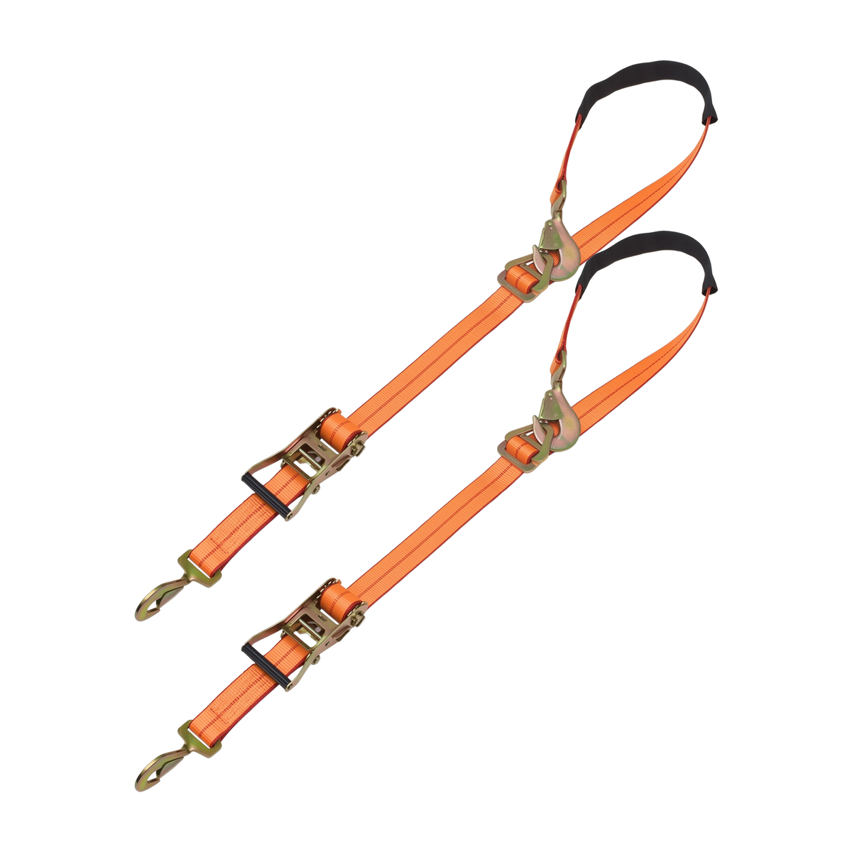 SecureTow Standard 2pk - Twisted Snap Hook Axle Strap