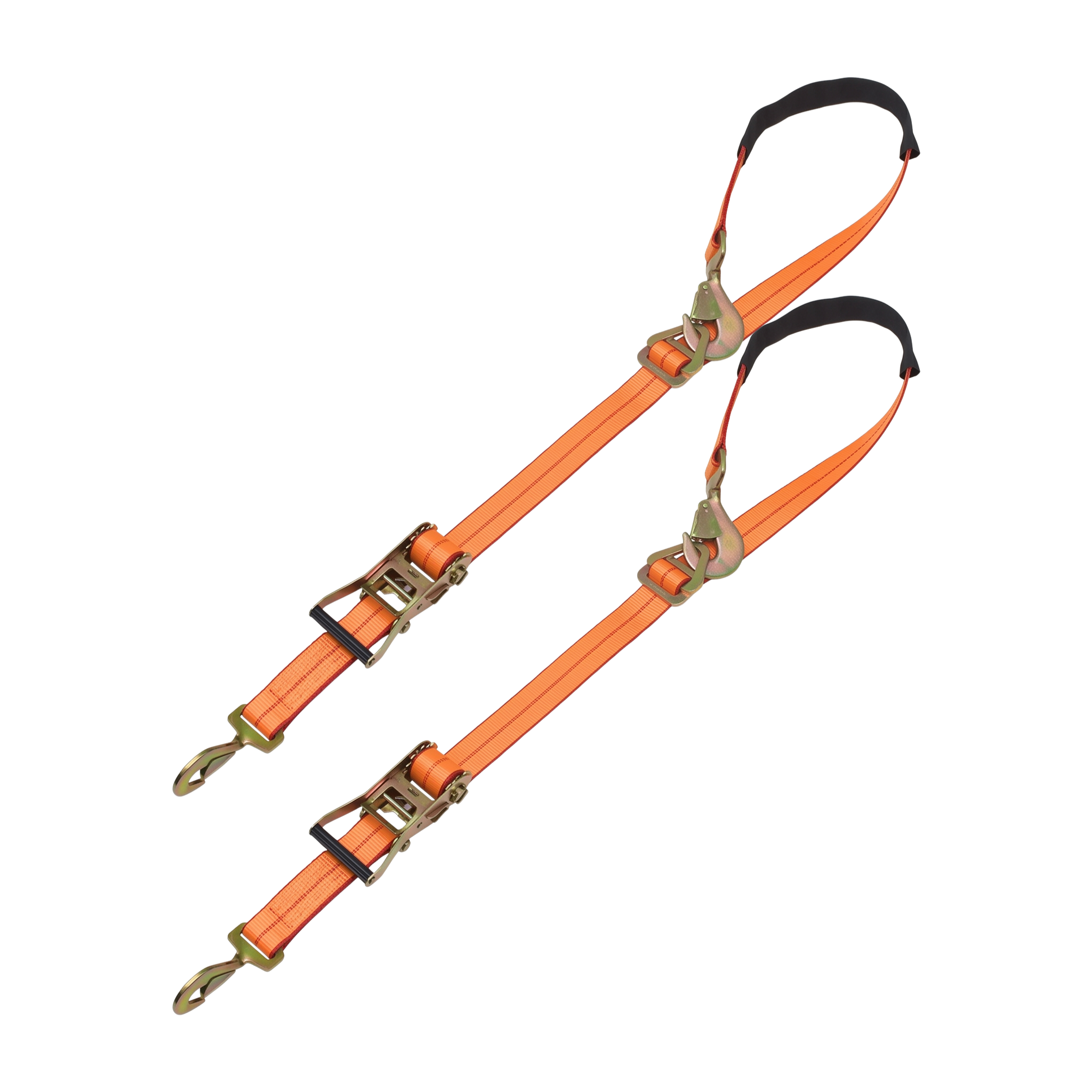 SecureTow Standard 2pk - Twisted Snap Hook Axle Strap