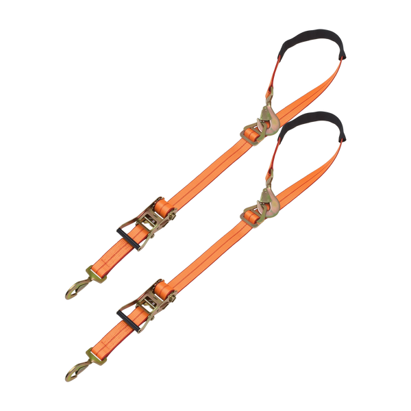 SecureTow Standard 2pk - Twisted Snap Hook Axle Strap