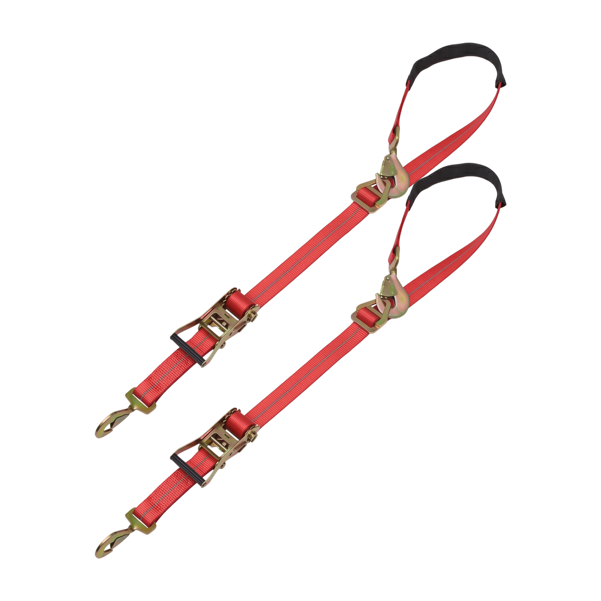 SecureTow Standard 2pk - Twisted Snap Hook Axle Strap