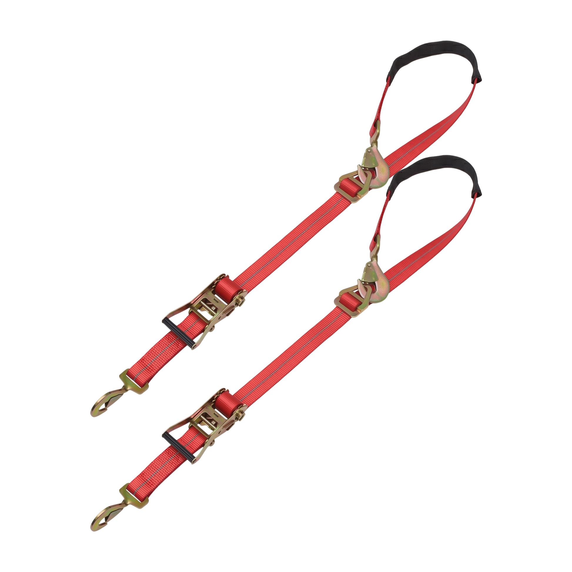 SecureTow Standard 2pk - Twisted Snap Hook Axle Strap