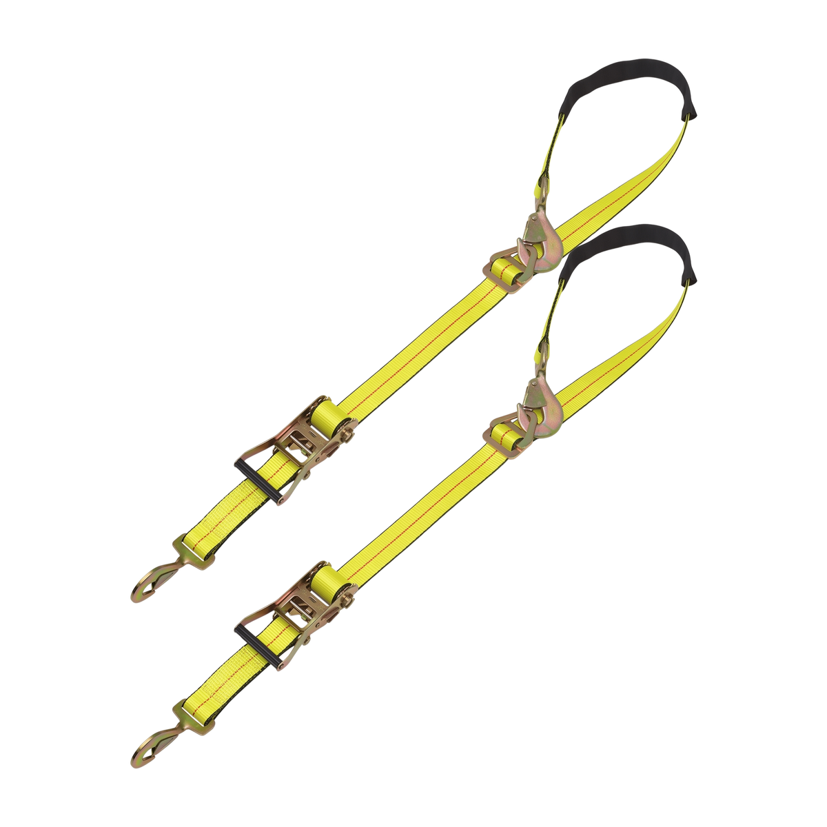 SecureTow Standard 2pk - Twisted Snap Hook Axle Strap