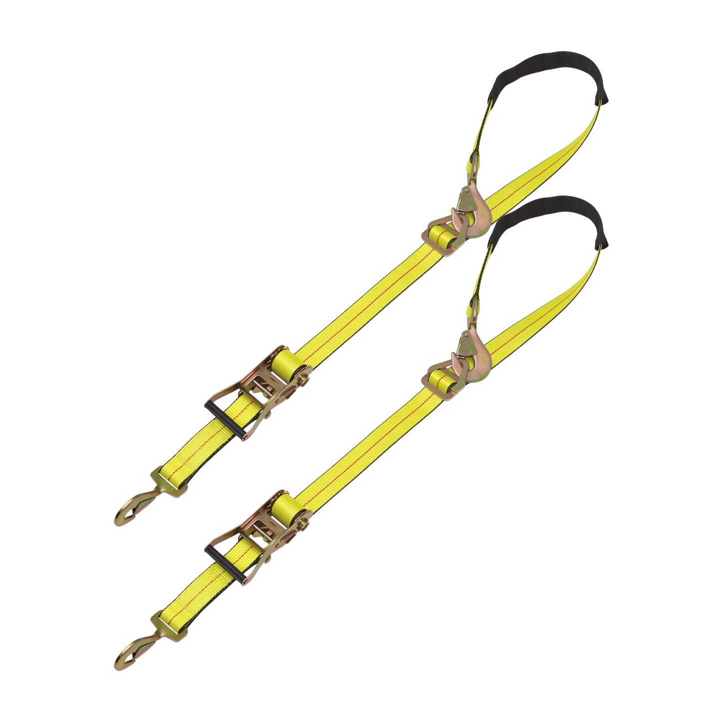 SecureTow Standard 2pk - Twisted Snap Hook Axle Strap