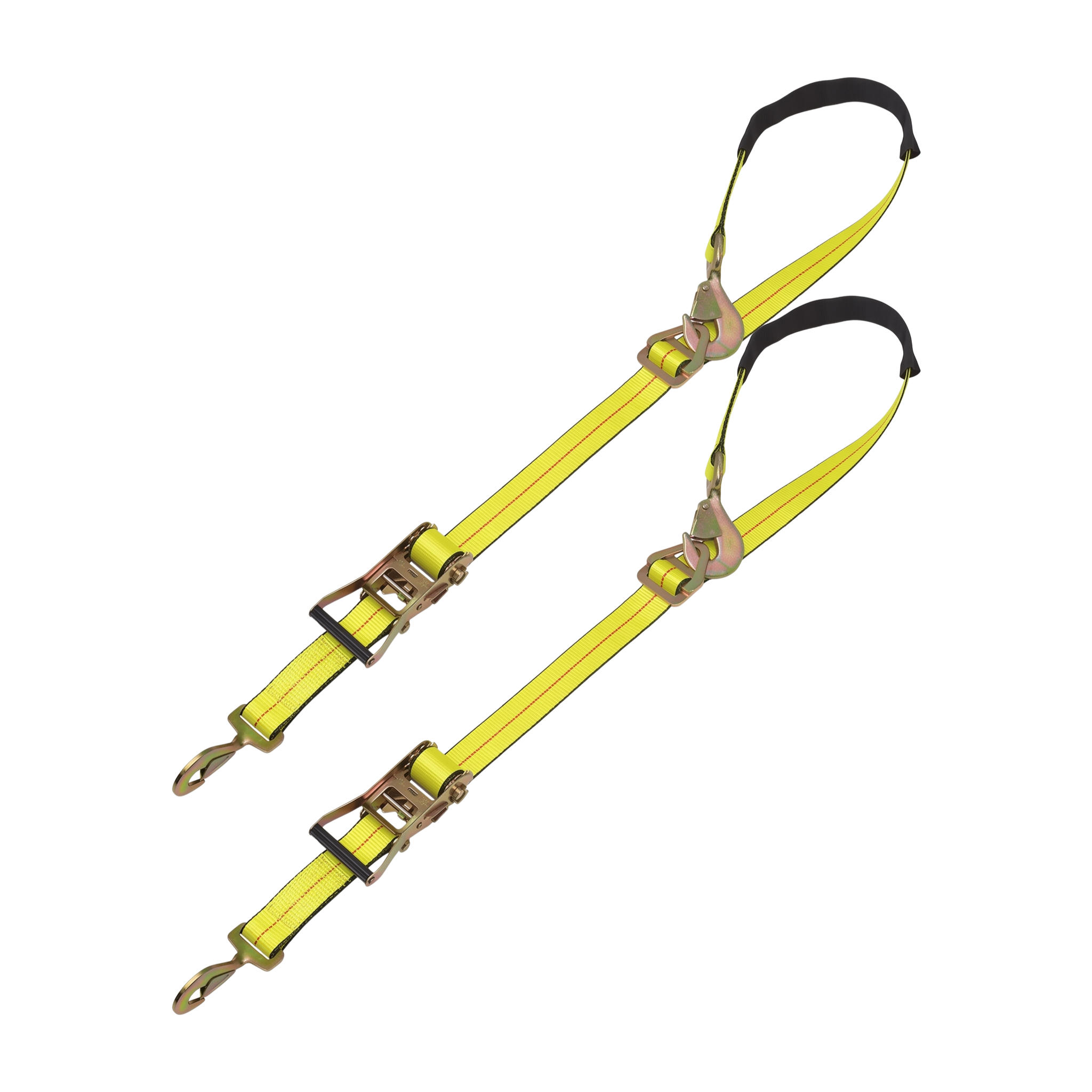 SecureTow Standard 2pk - Twisted Snap Hook Axle Strap