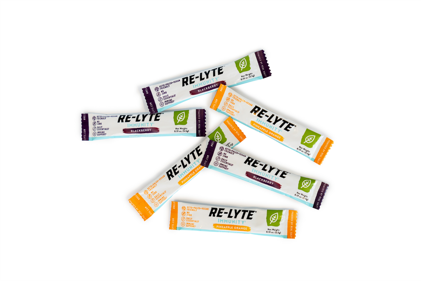 Immunity Electrolyte Powder Sample Stick Pack