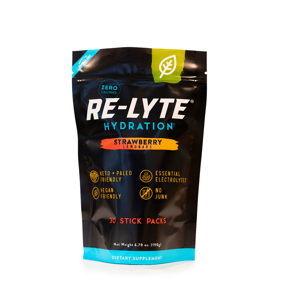 Hydration Electrolyte Powder Stick Packs