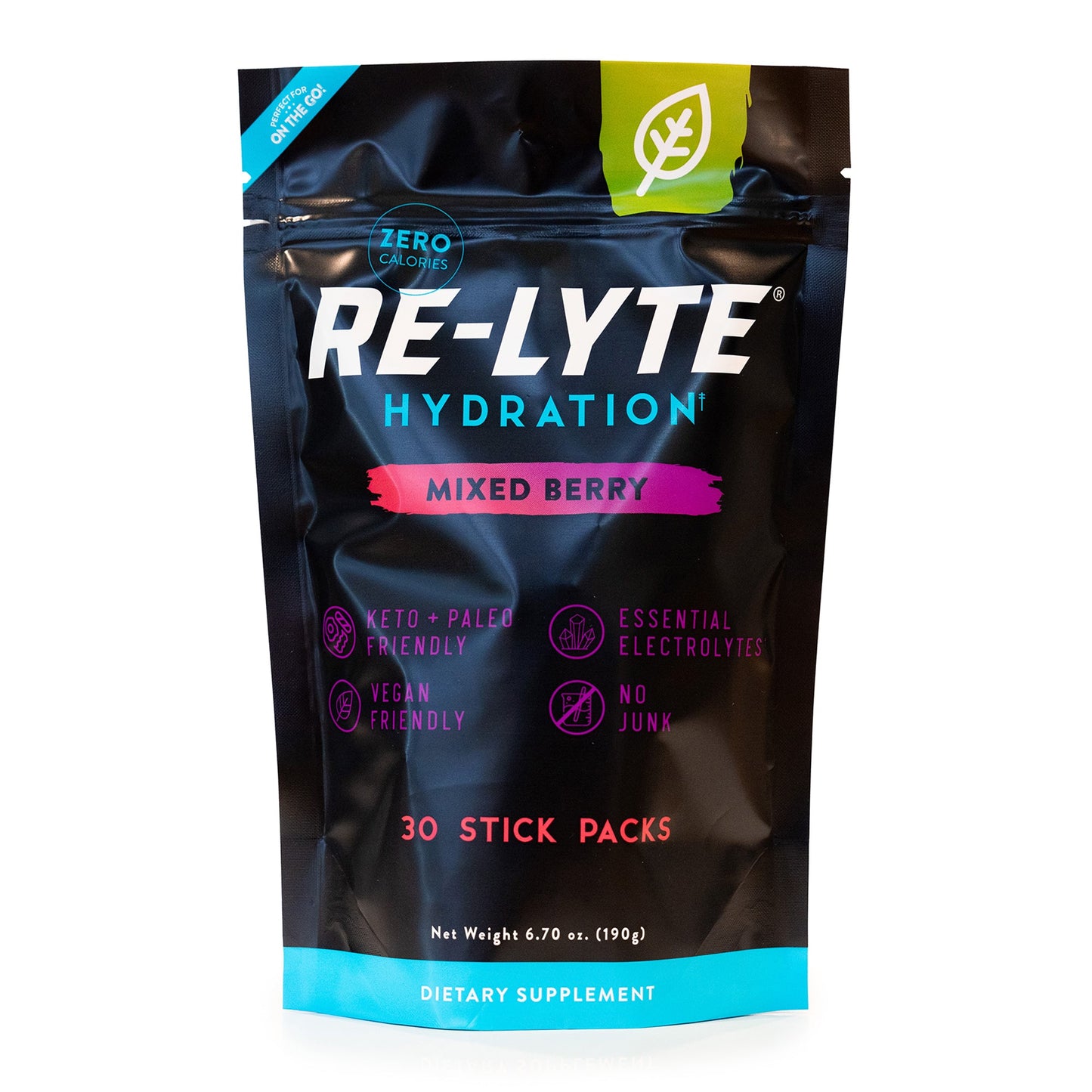 Hydration Electrolyte Powder Stick Packs