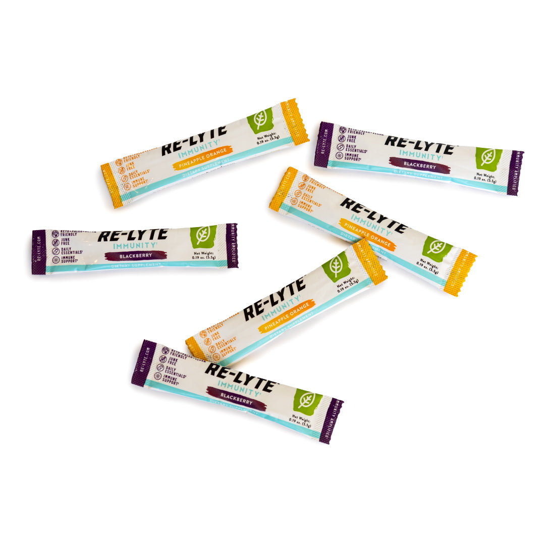 Immunity Electrolyte Powder Sample Stick Pack
