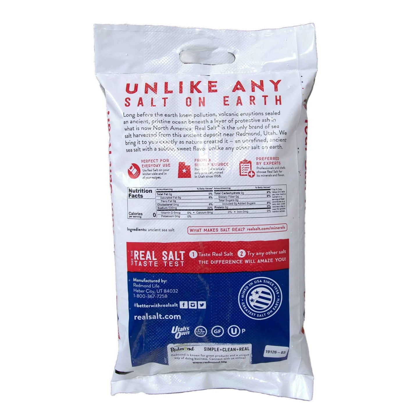 Real Salt Powder 25 lb Bag