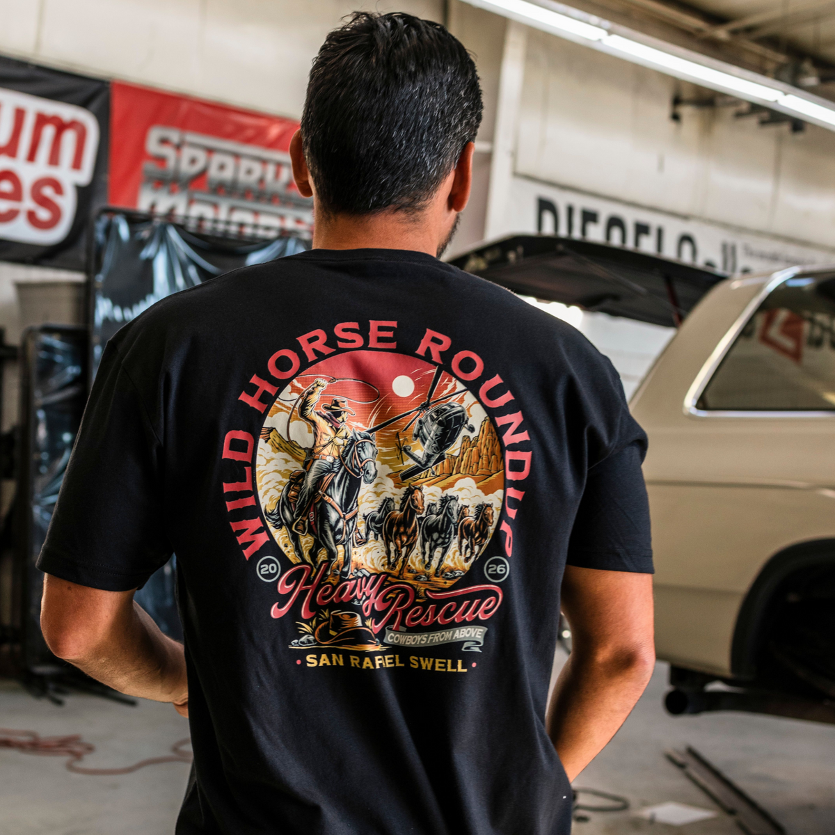 Heavy Rescue – Wild Horse Roundup T-Shirt
