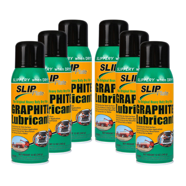 SLIP Plate® Aerosol 6pk – Dry Graphite 33203