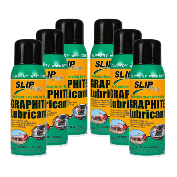 SLIP Plate® Aerosol 6pk – Dry Graphite 33203