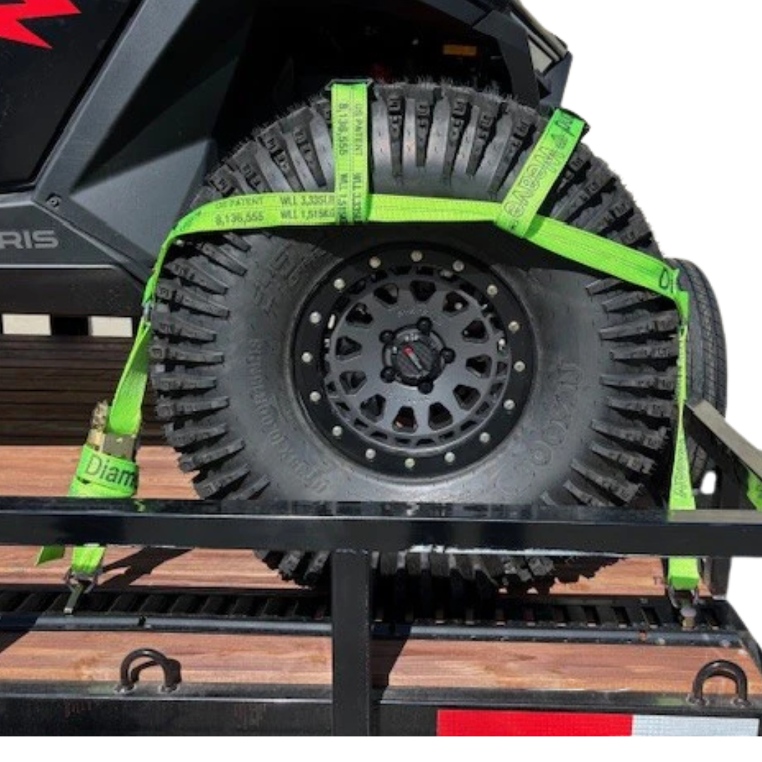 UTV Tire Bonnet 4 Pack - E Track Diamond Weave