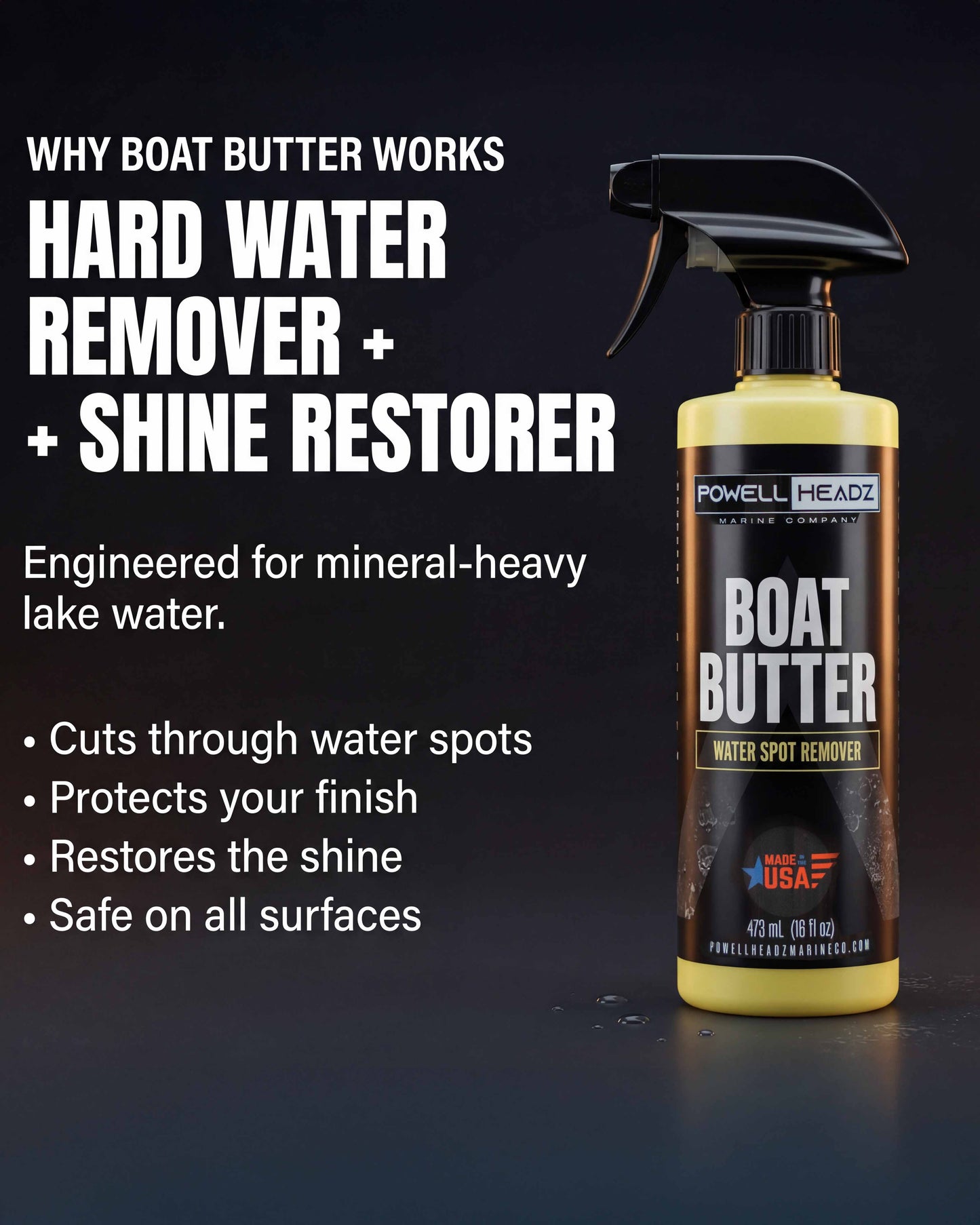 Boat Butter Water Spot Remover 16oz