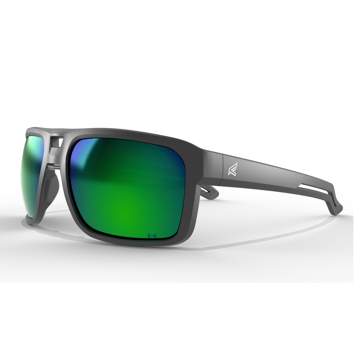 Highline Aqua Precision Plus Green Mirror Polarized Safety Glasses