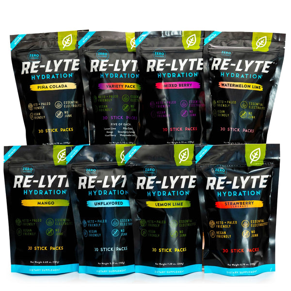 Hydration Electrolyte Powder Stick Packs