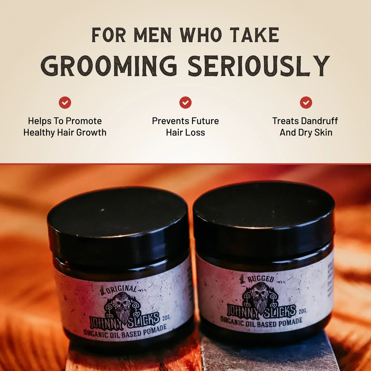 Organic Oil Based Pomade