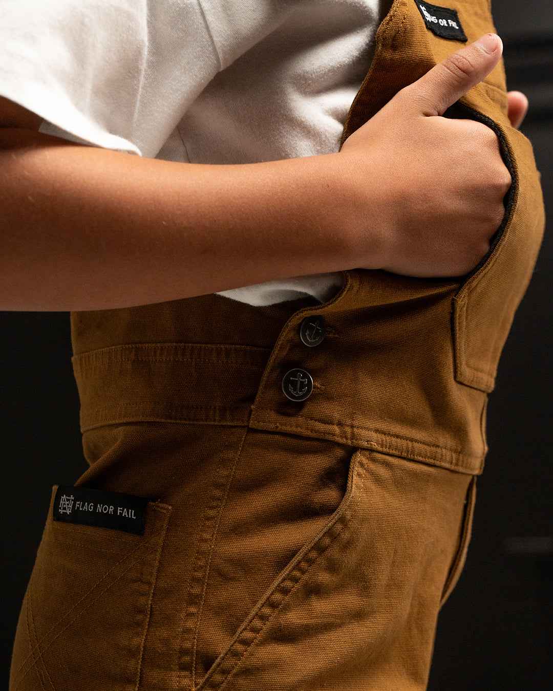 YOUTH OVERALLS - TIMBER