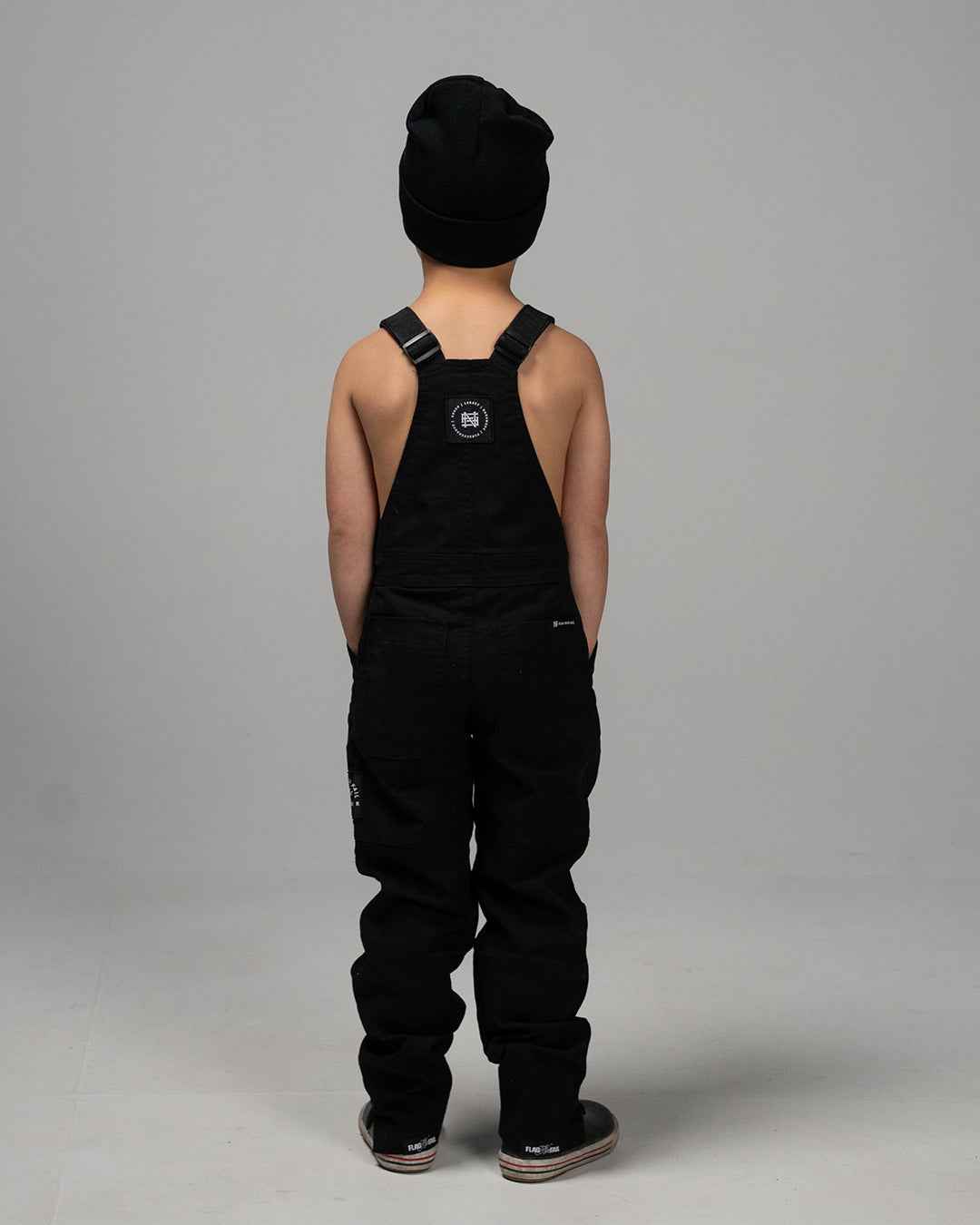 YOUTH OVERALLS - BLACK